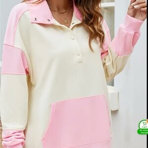 Woman’s Loose Casual Pullover Sweatshirt NWOT